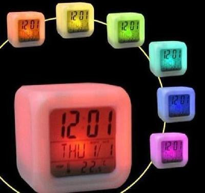 7 Color Digital Alarm Clock